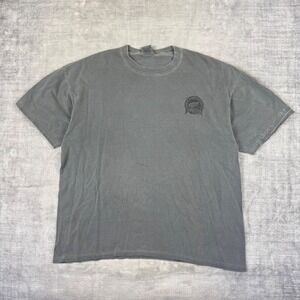 Detroit Red Wings Shirt Mens XL Gray Vtg Y2K Stanley Cup Champions NHL Acid Wash